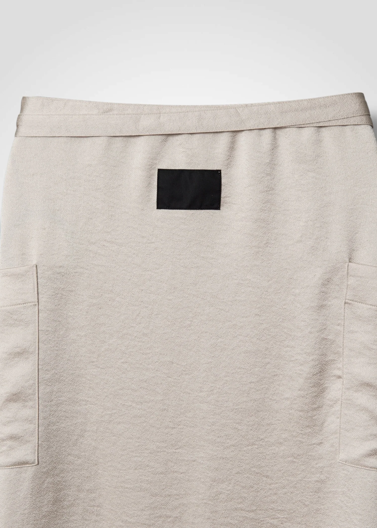 53 MINA DOUBLE WRAP SKIRT / ECO SATIN - C13 - Image 27