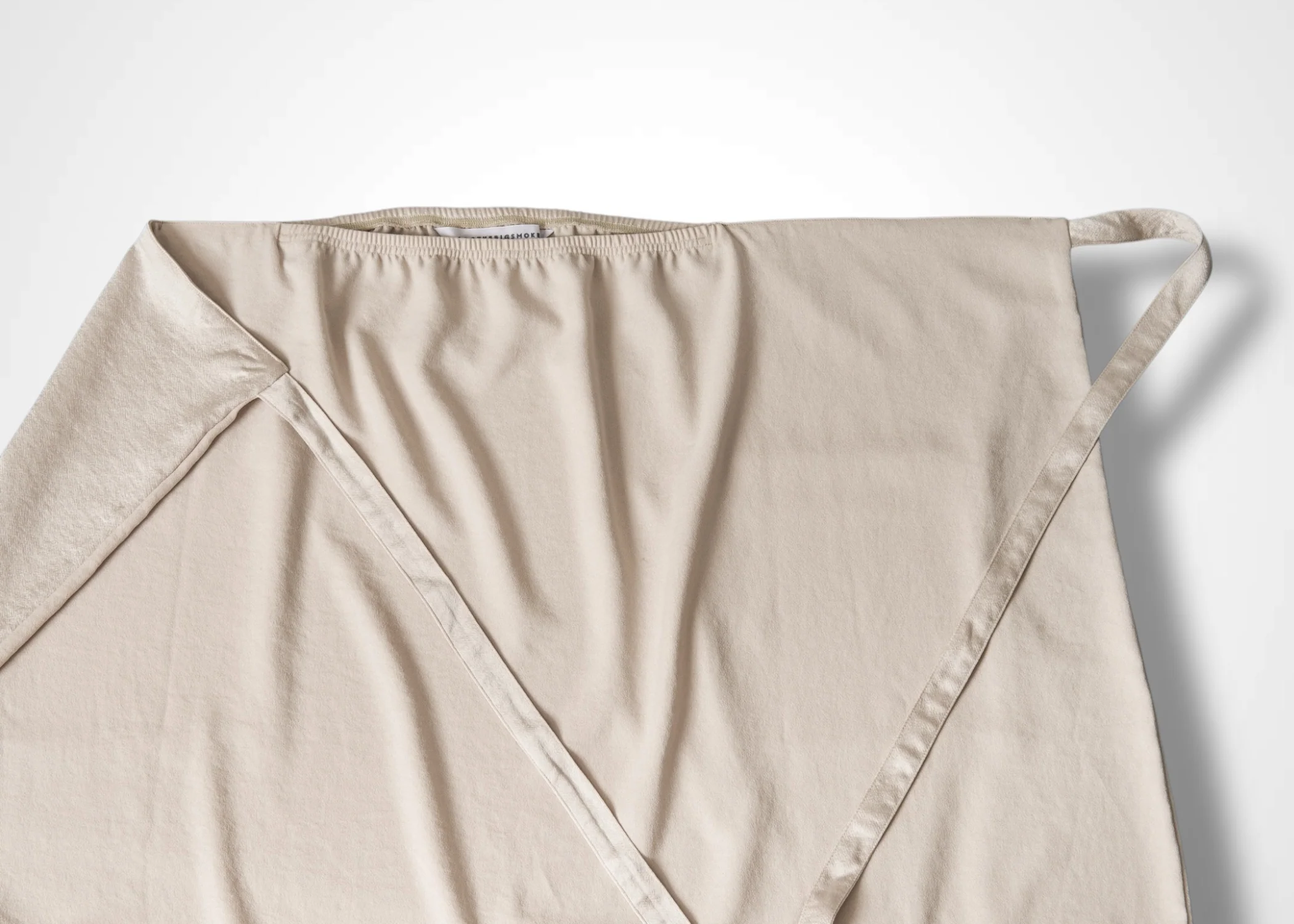53 MINA DOUBLE WRAP SKIRT / ECO SATIN - C13 - Image 28