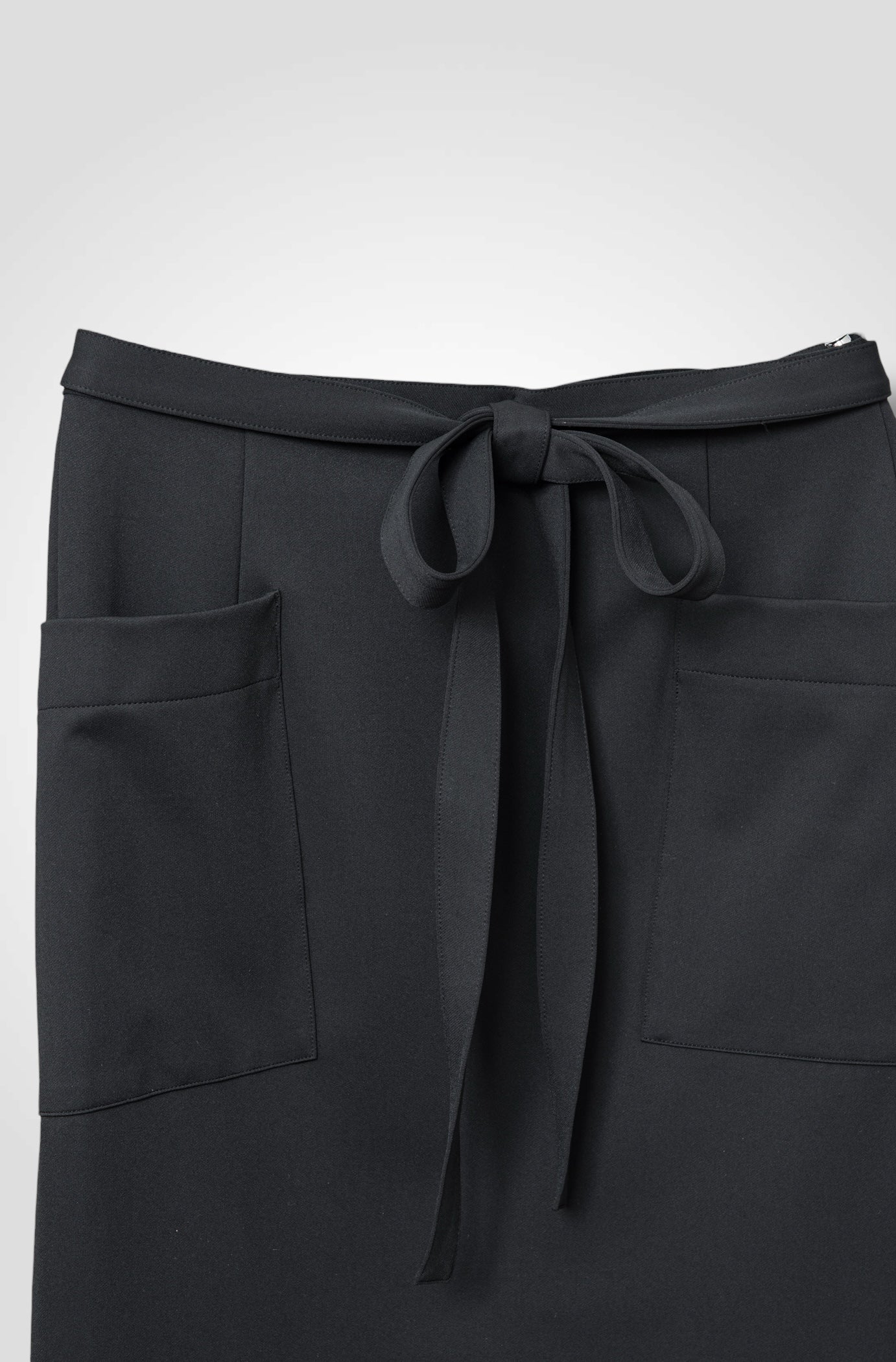 12 MIRANDA WRAP SKIRT / DOUBLE FACE SUITING - C13 - Image 10