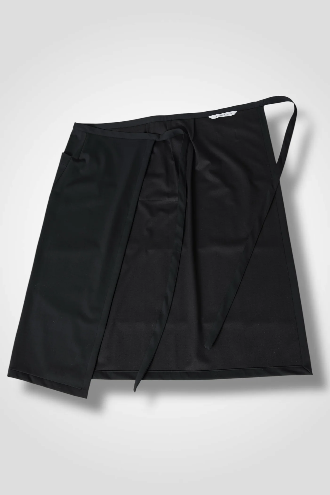 12 MIRANDA WRAP SKIRT / DOUBLE FACE SUITING - C13 - Image 13