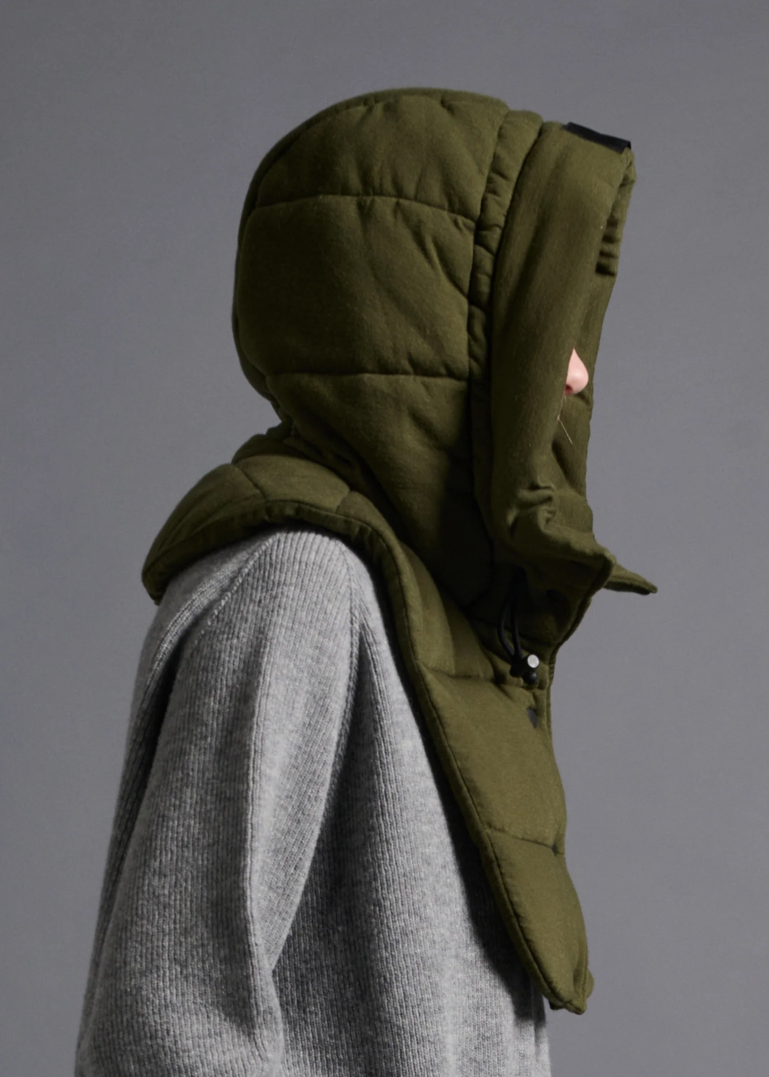 06 MOLLY HOOD / TENCEL CASHMERE PLAIN JERSEY - C13 - Image 5