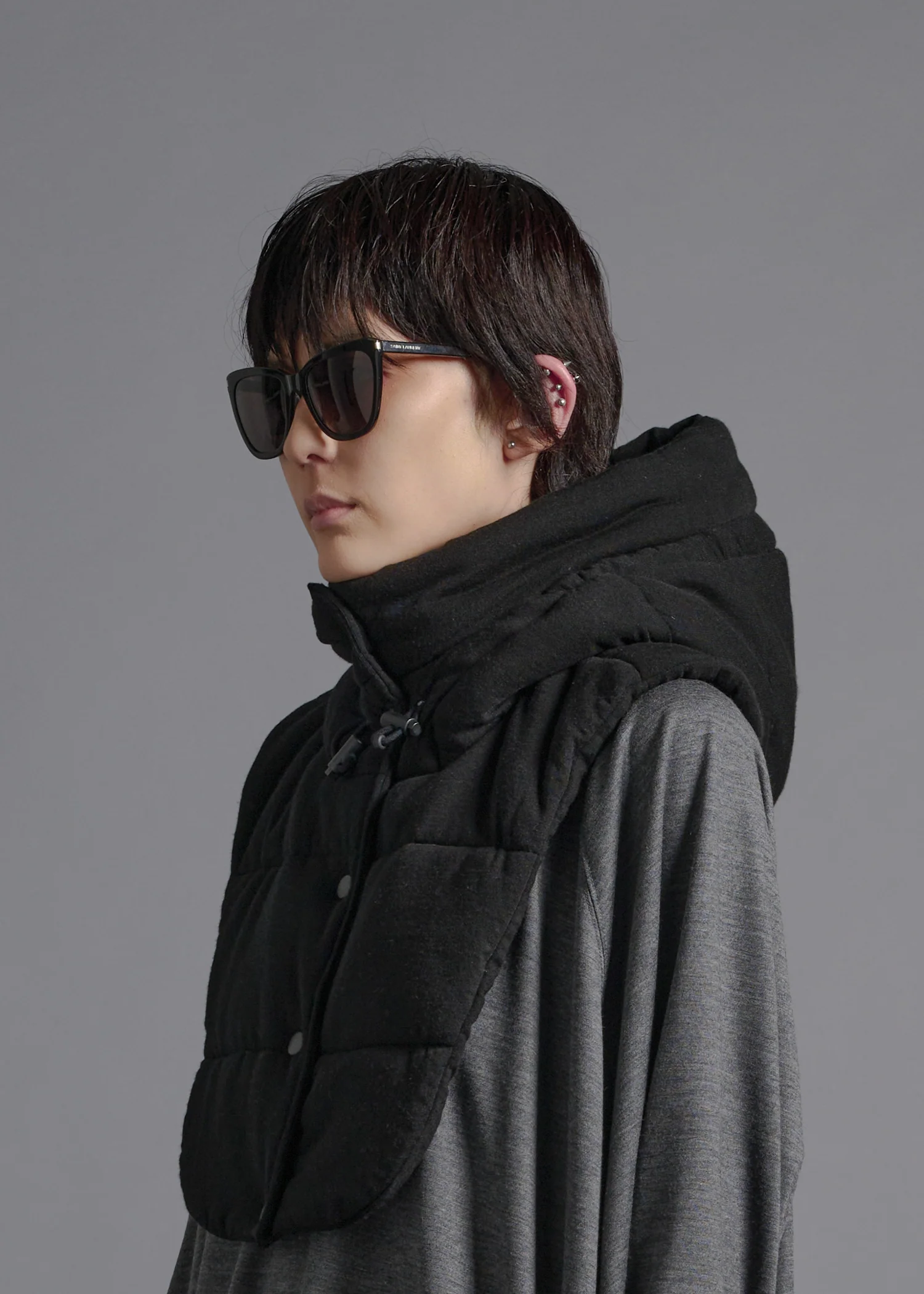 06 MOLLY HOOD / TENCEL CASHMERE PLAIN JERSEY - C13 - Image 9