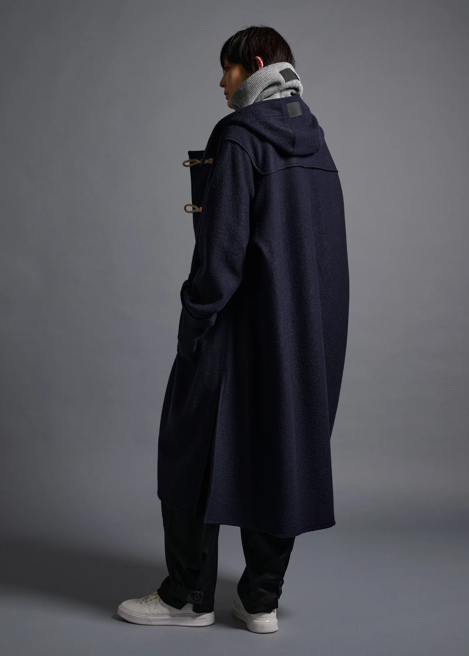 44 MONICA DUFFLE COAT / MANTECO BRETAGNA JERSEY - C13 - Image 10