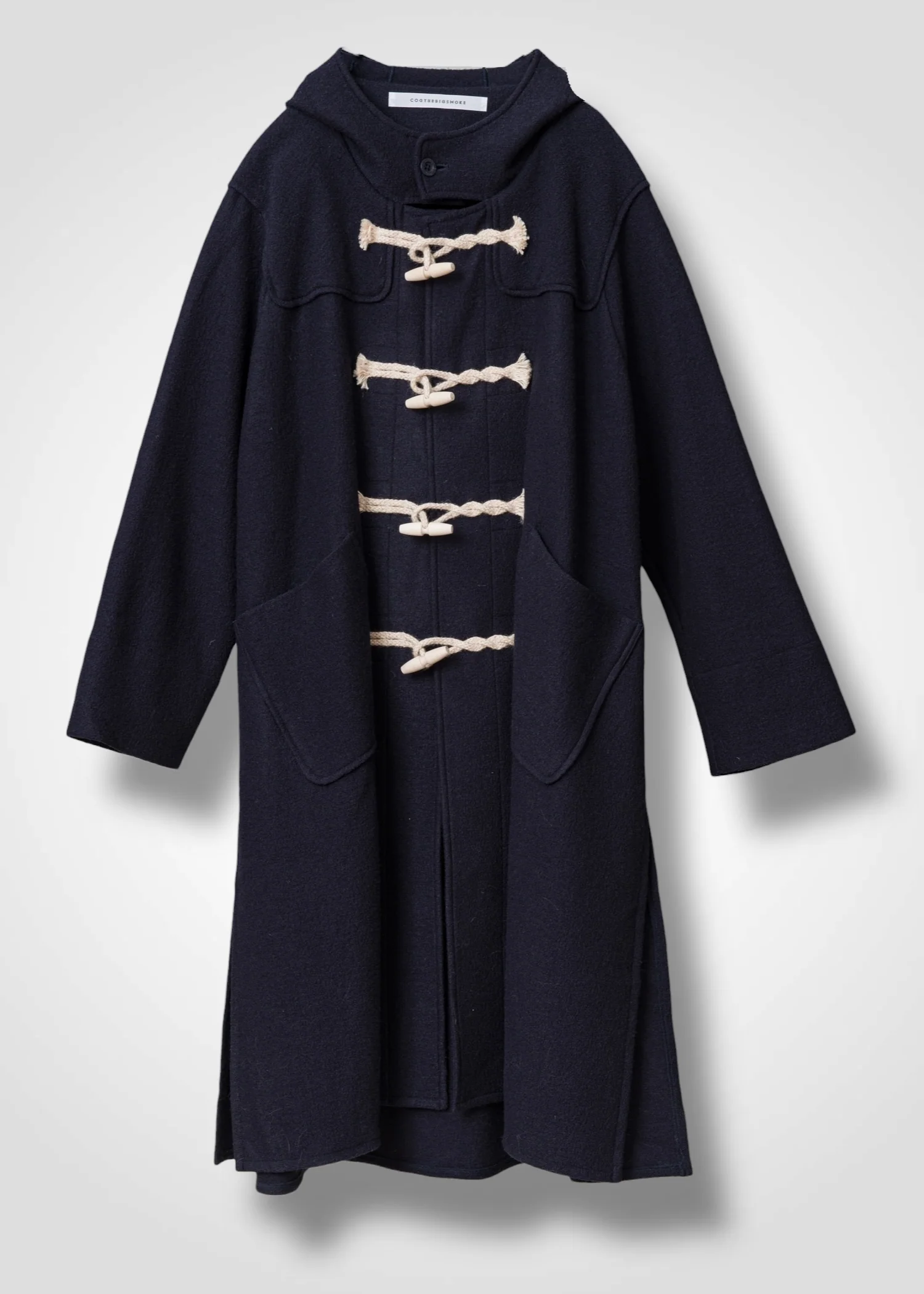 44 MONICA DUFFLE COAT / MANTECO BRETAGNA JERSEY - C13 - Image 12