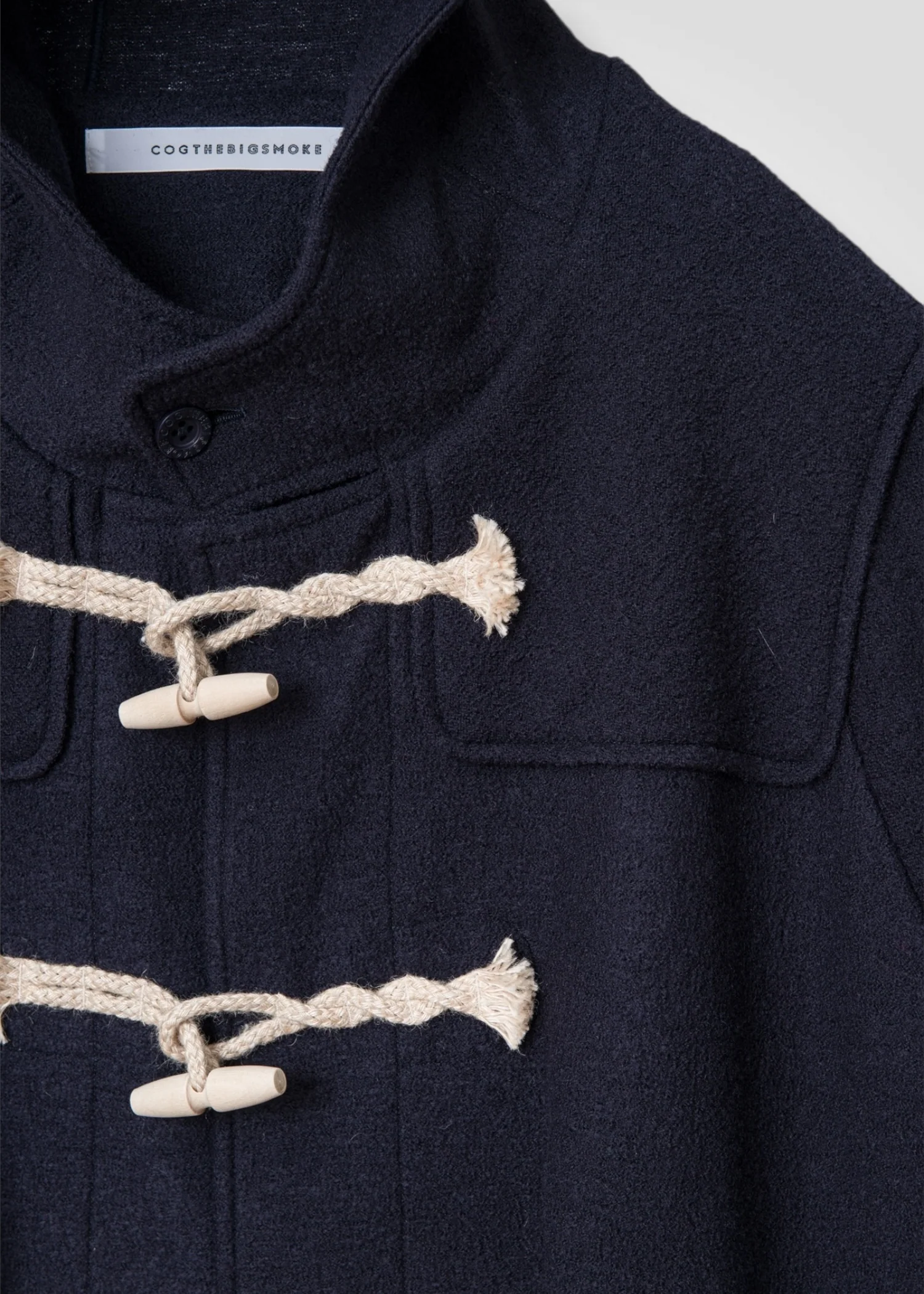 44 MONICA DUFFLE COAT / MANTECO BRETAGNA JERSEY - C13 - Image 15