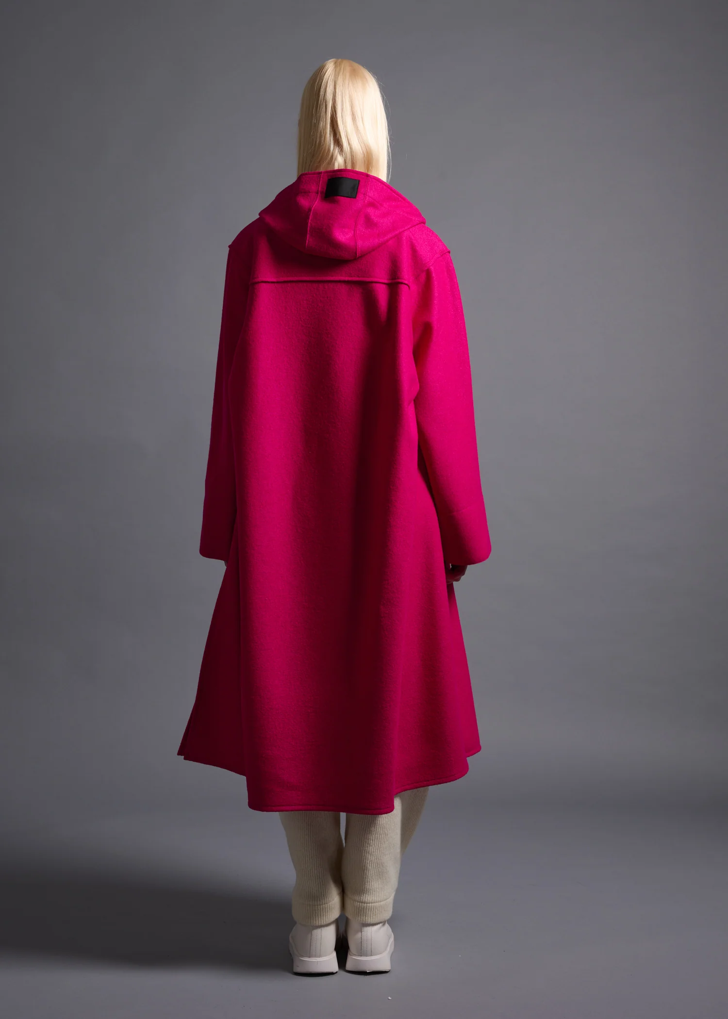 44 MONICA DUFFLE COAT / MANTECO BRETAGNA JERSEY - C13 - Image 5