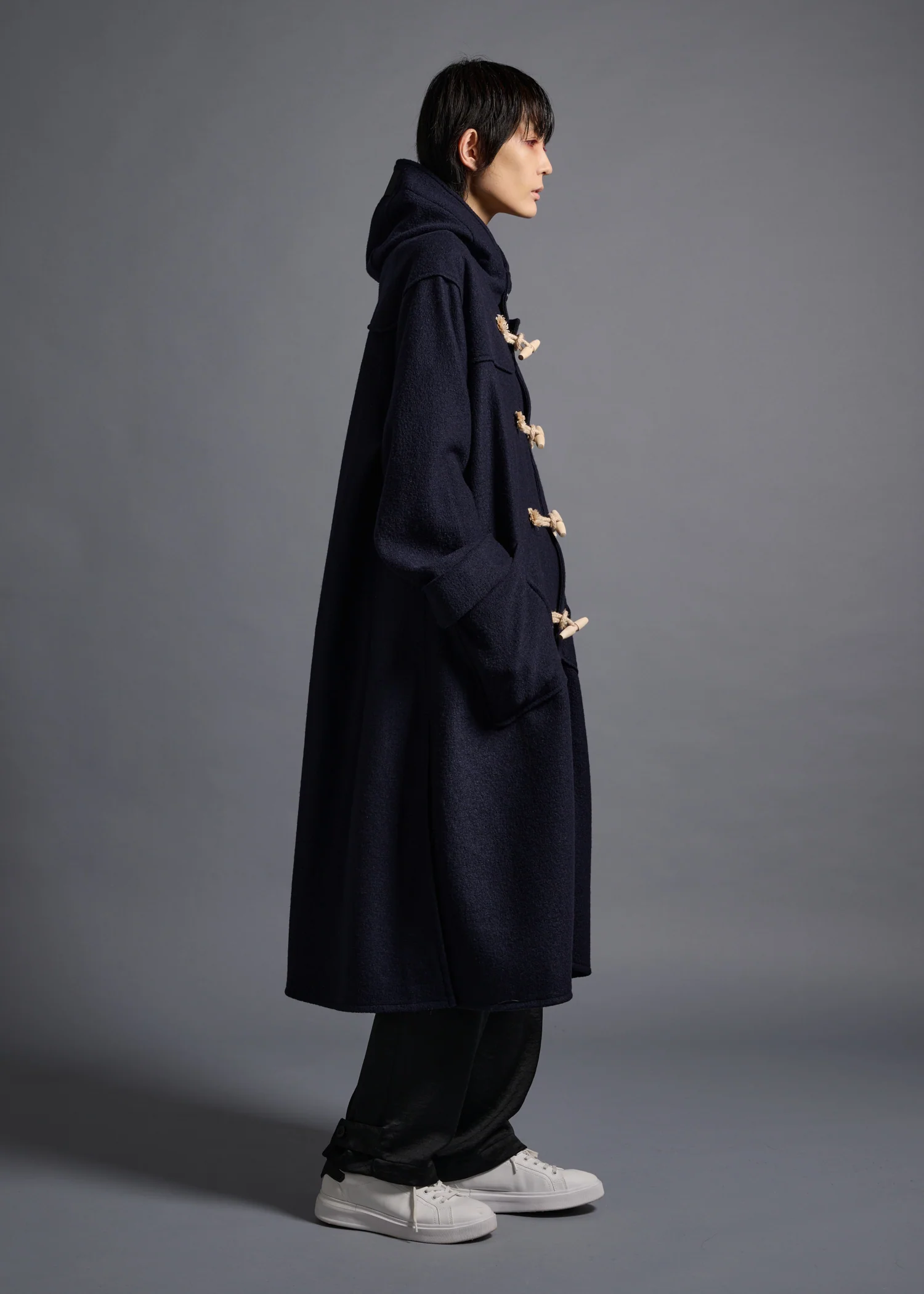44 MONICA DUFFLE COAT / MANTECO BRETAGNA JERSEY - C13 - Image 7