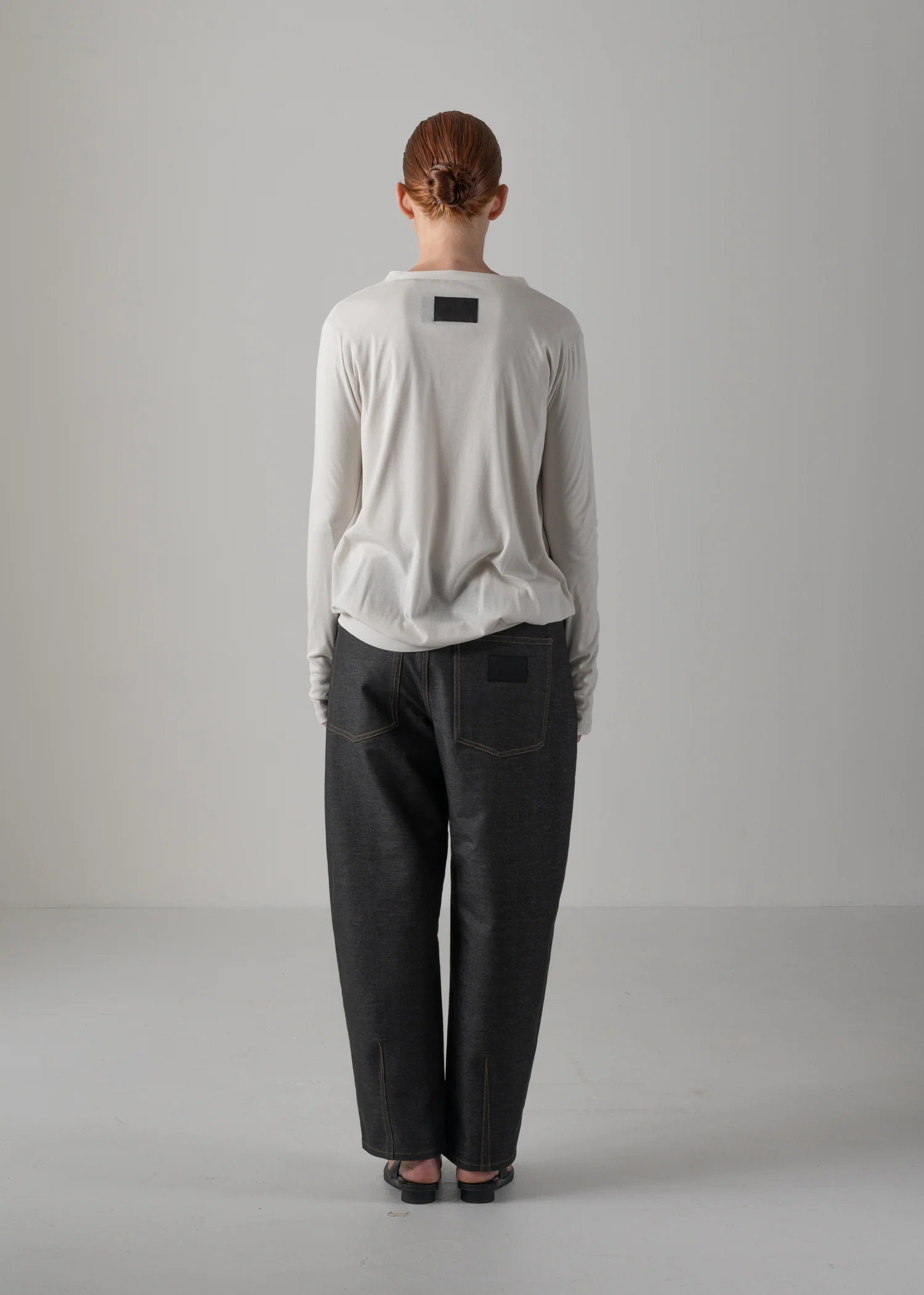 07 NADINE RAGLAN CARDIGAN / SUPER LIGHT COTTON JERSEY - C14 - Image 11