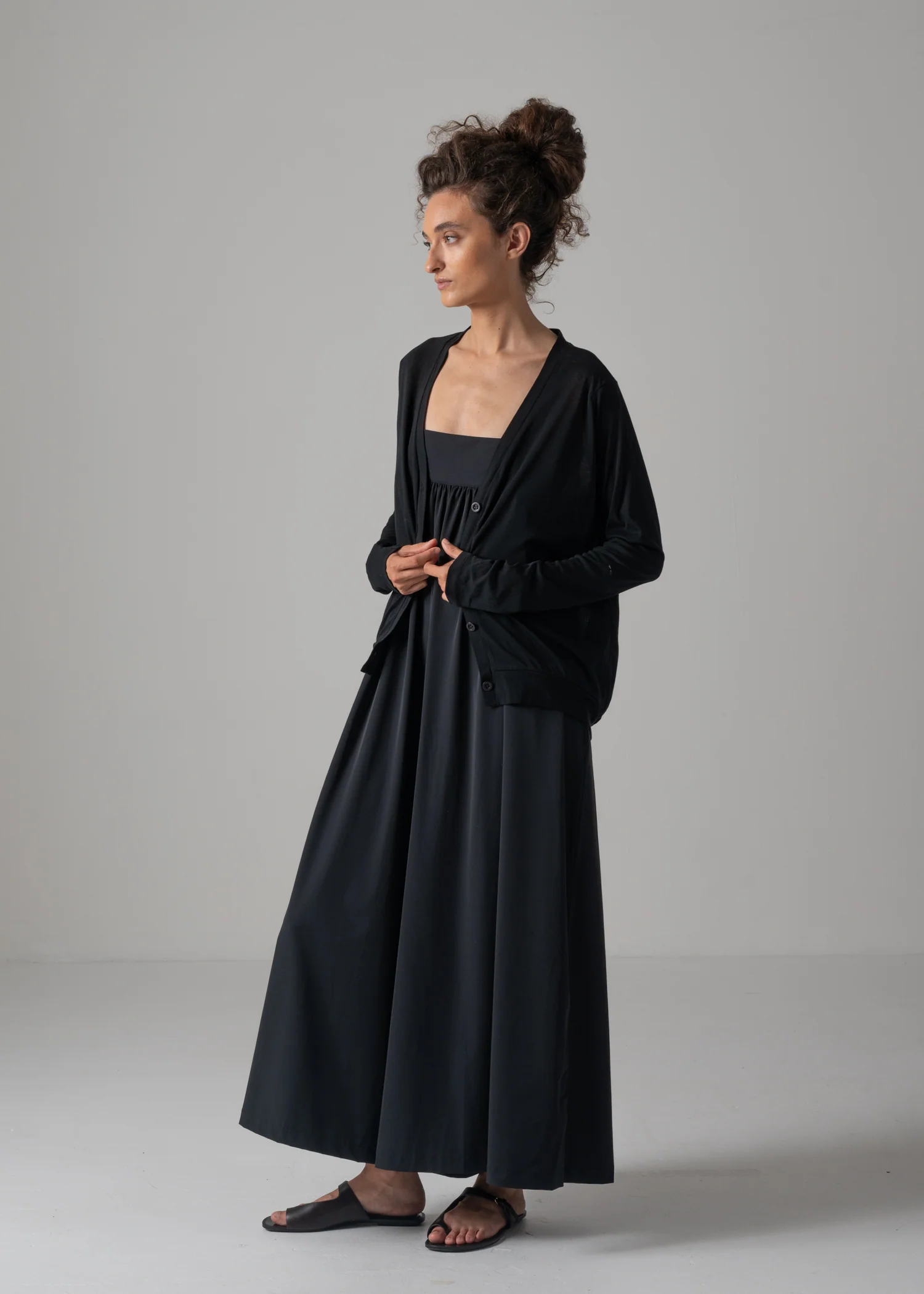 07 NADINE RAGLAN CARDIGAN / SUPER LIGHT COTTON JERSEY - C14 - Image 13