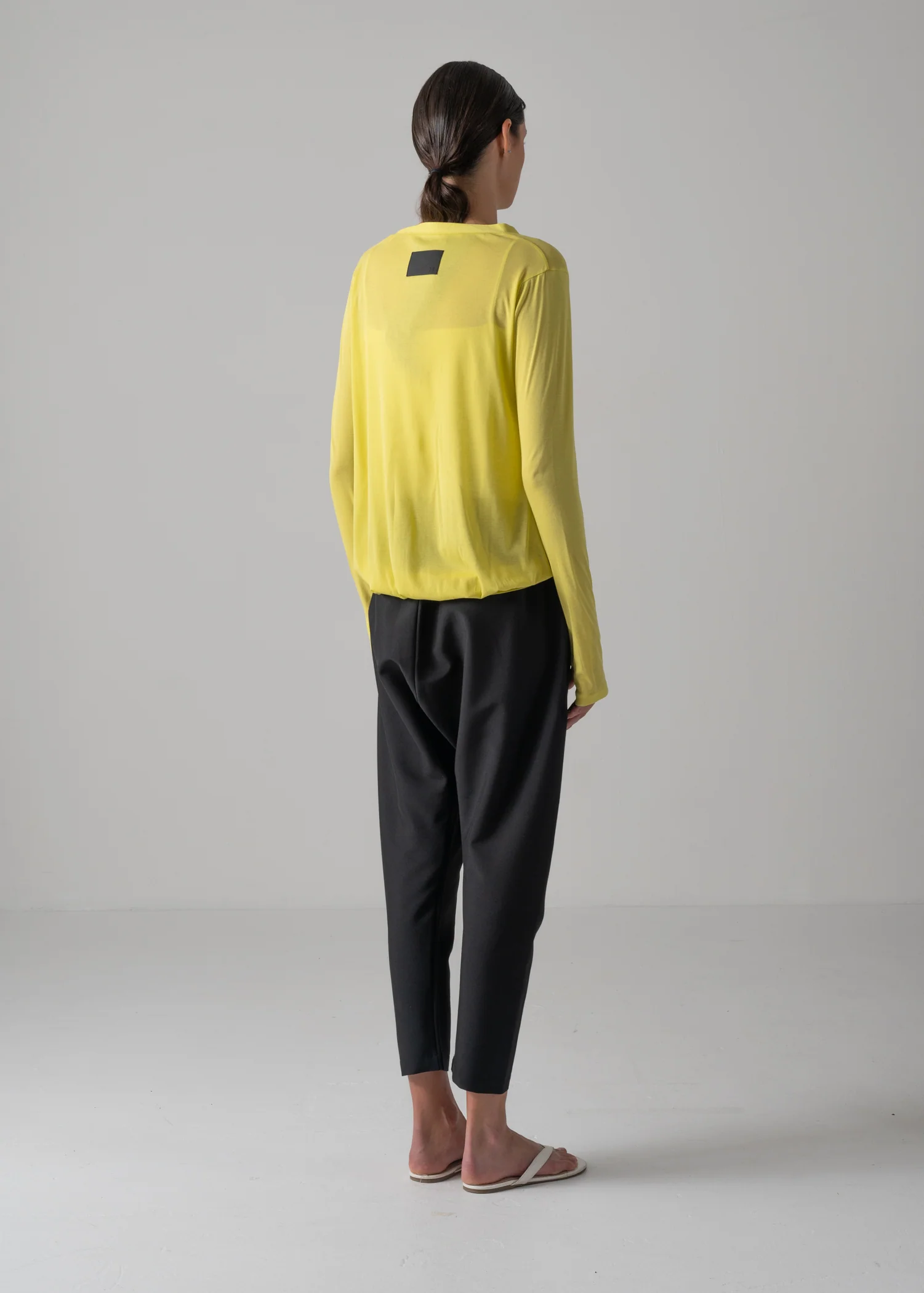 07 NADINE RAGLAN CARDIGAN / SUPER LIGHT COTTON JERSEY - C14 - Image 3