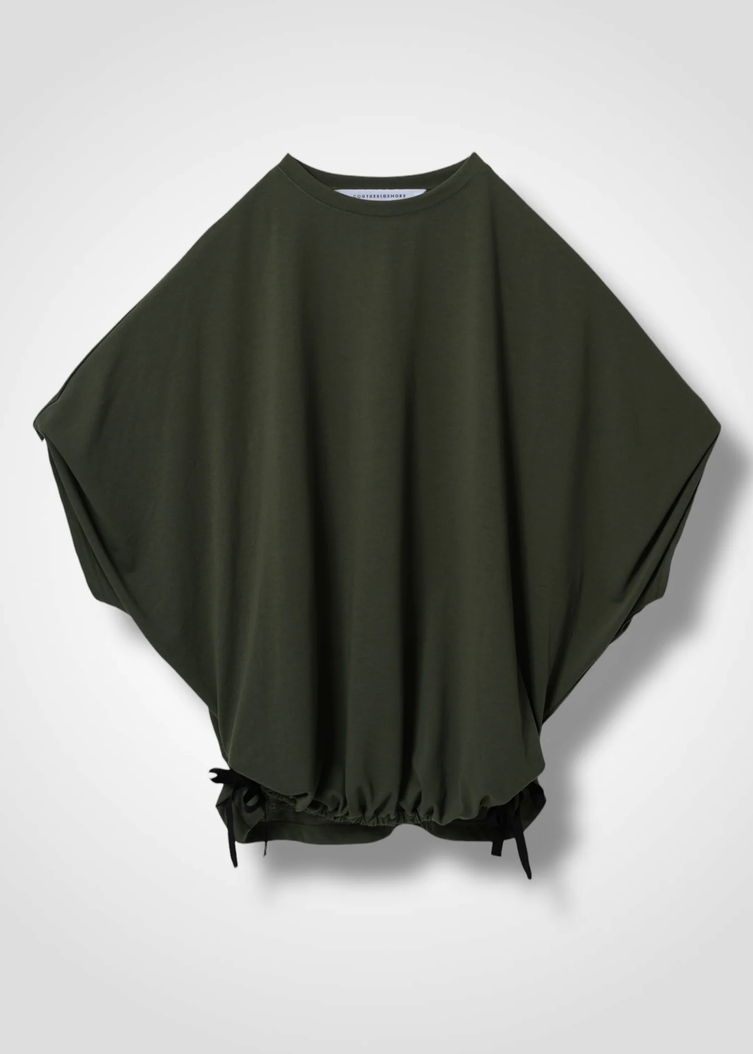 37 NARIAH TUCKED SLEEVE TOP / RECYCLED PE JERSEY - C14 - Image 18