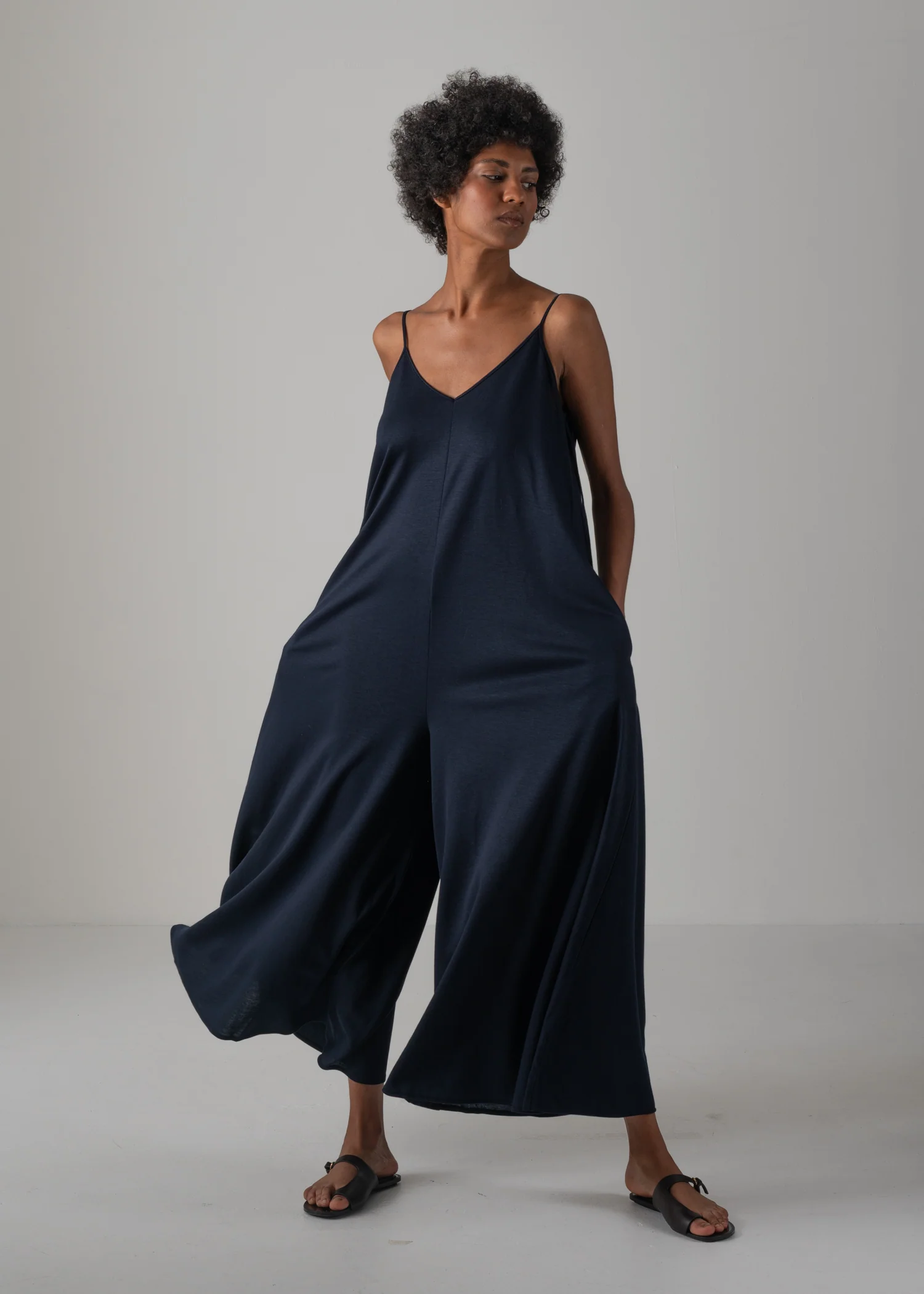 62 NATALIA JUMPSUIT / ECO VISCOSE JERSEY - C14 - Image 9