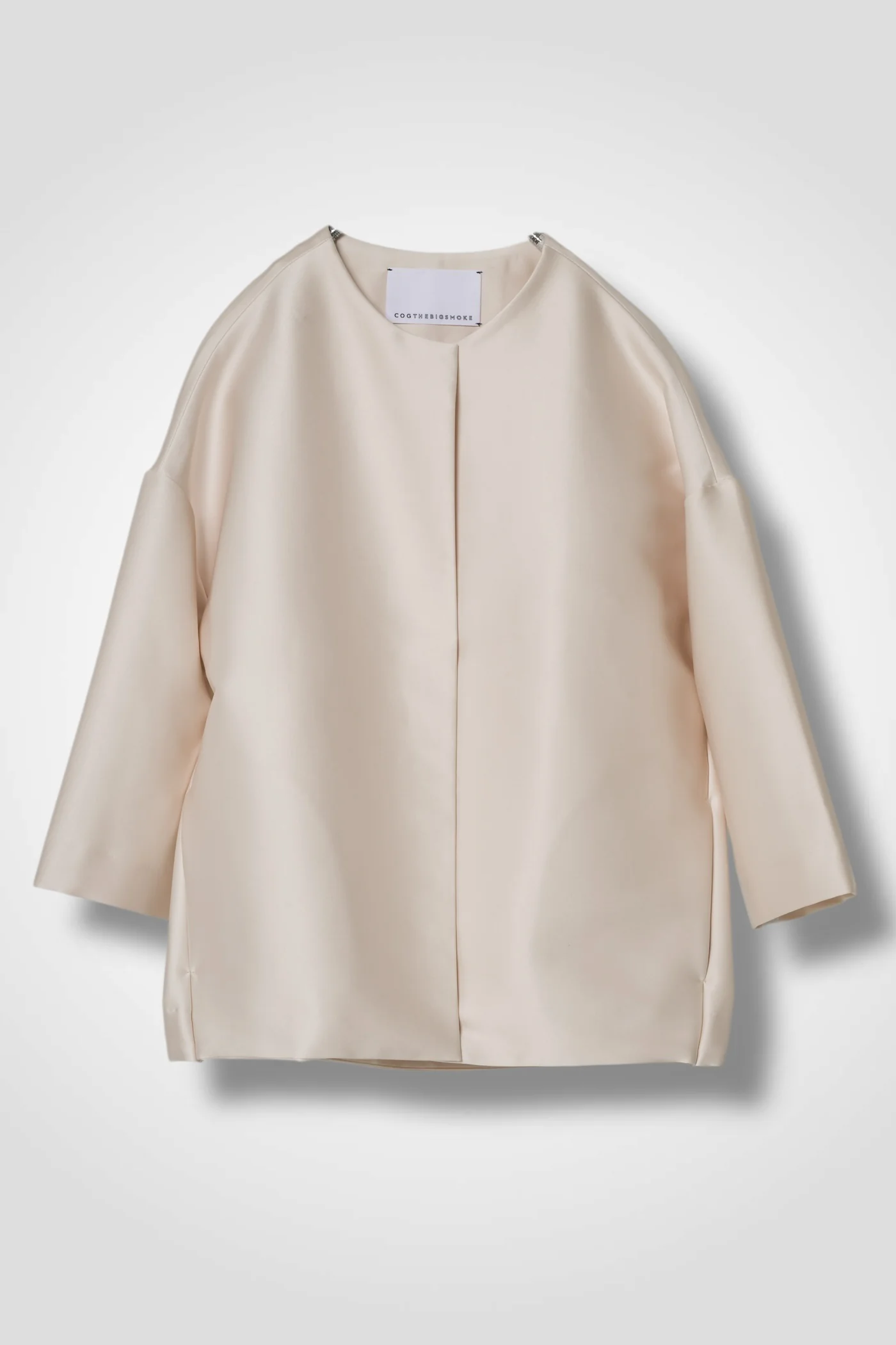 48 NATALY BALLOON JACKET / DUCHESS SATIN STRETCH - C14 - Image 14