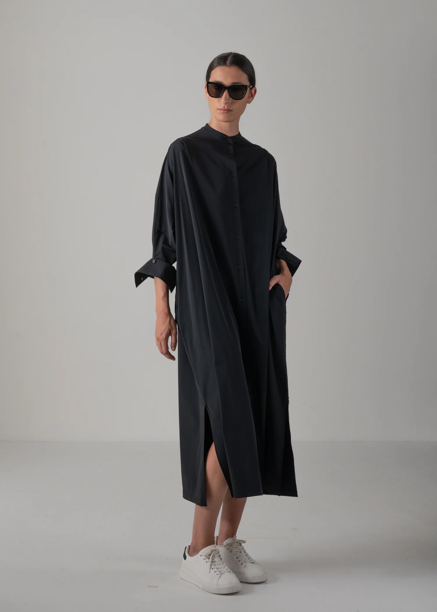 05 NELL DRESS / LUX TWILL STRETCH - C14 - Image 12