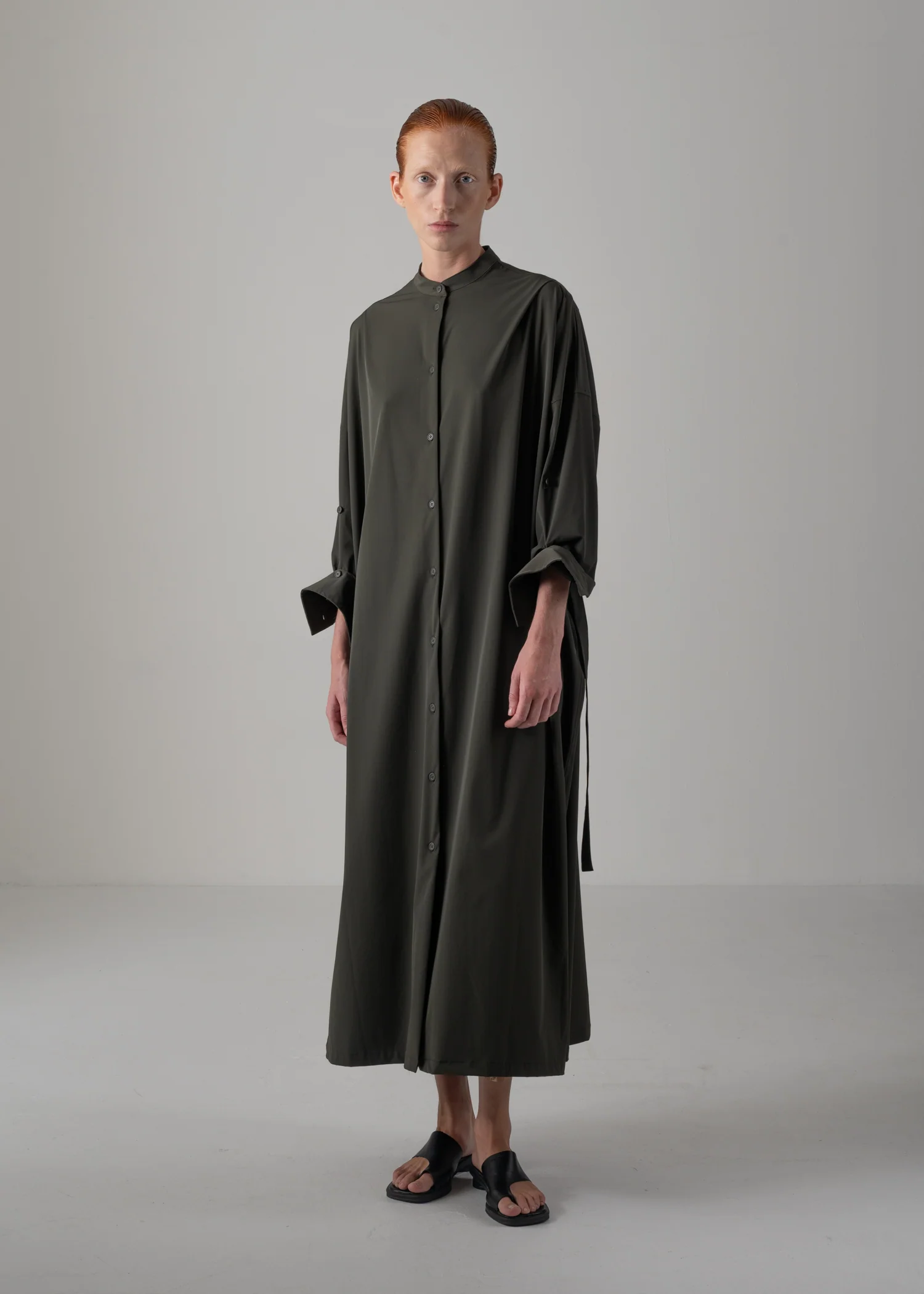05 NELL DRESS / LUX TWILL STRETCH - C14 - Image 2