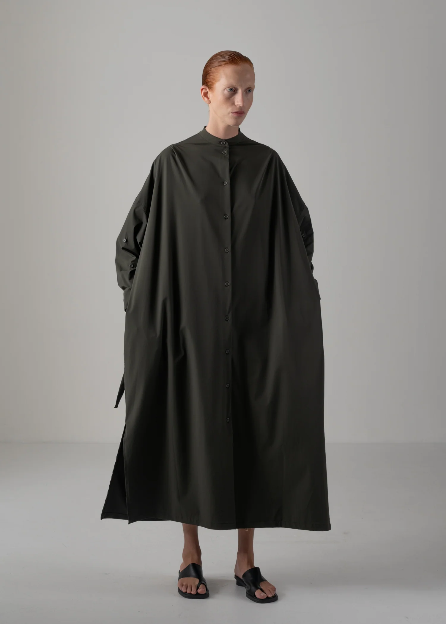 05 NELL DRESS / LUX TWILL STRETCH - C14 - Image 3