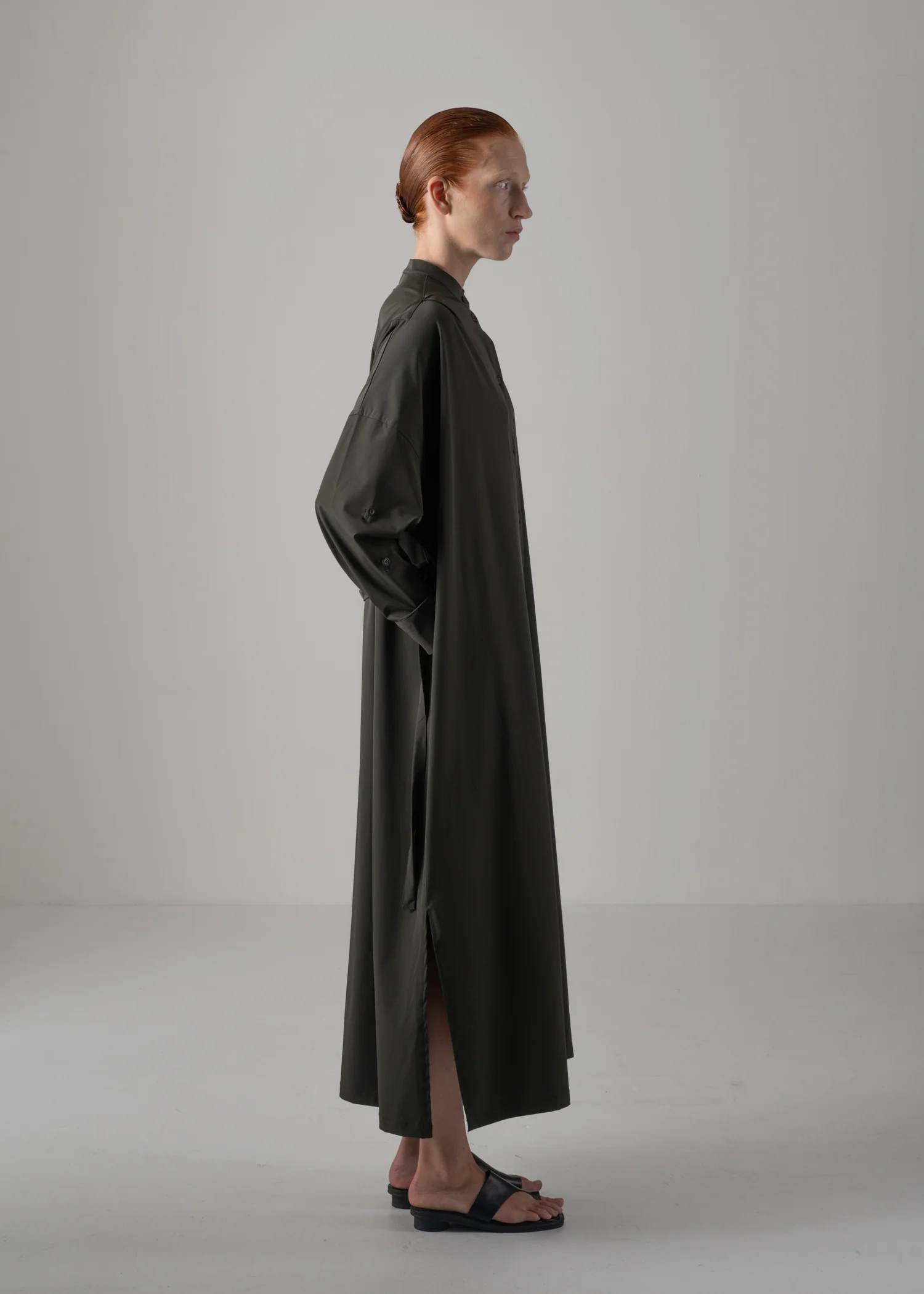 05 NELL DRESS / LUX TWILL STRETCH - C14 - Image 4