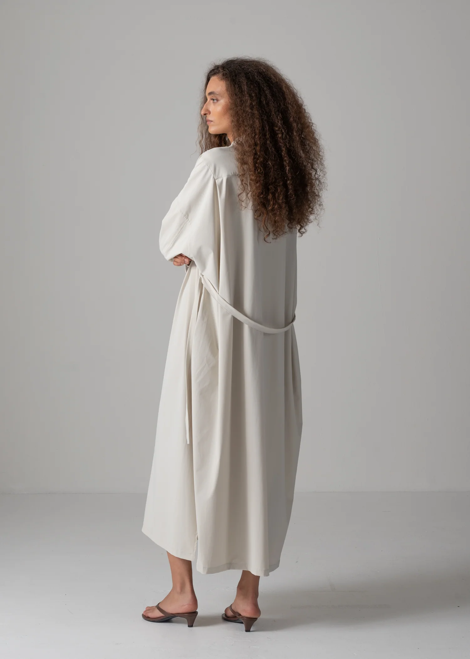 05 NELL DRESS / LUX TWILL STRETCH - C14 - Image 8