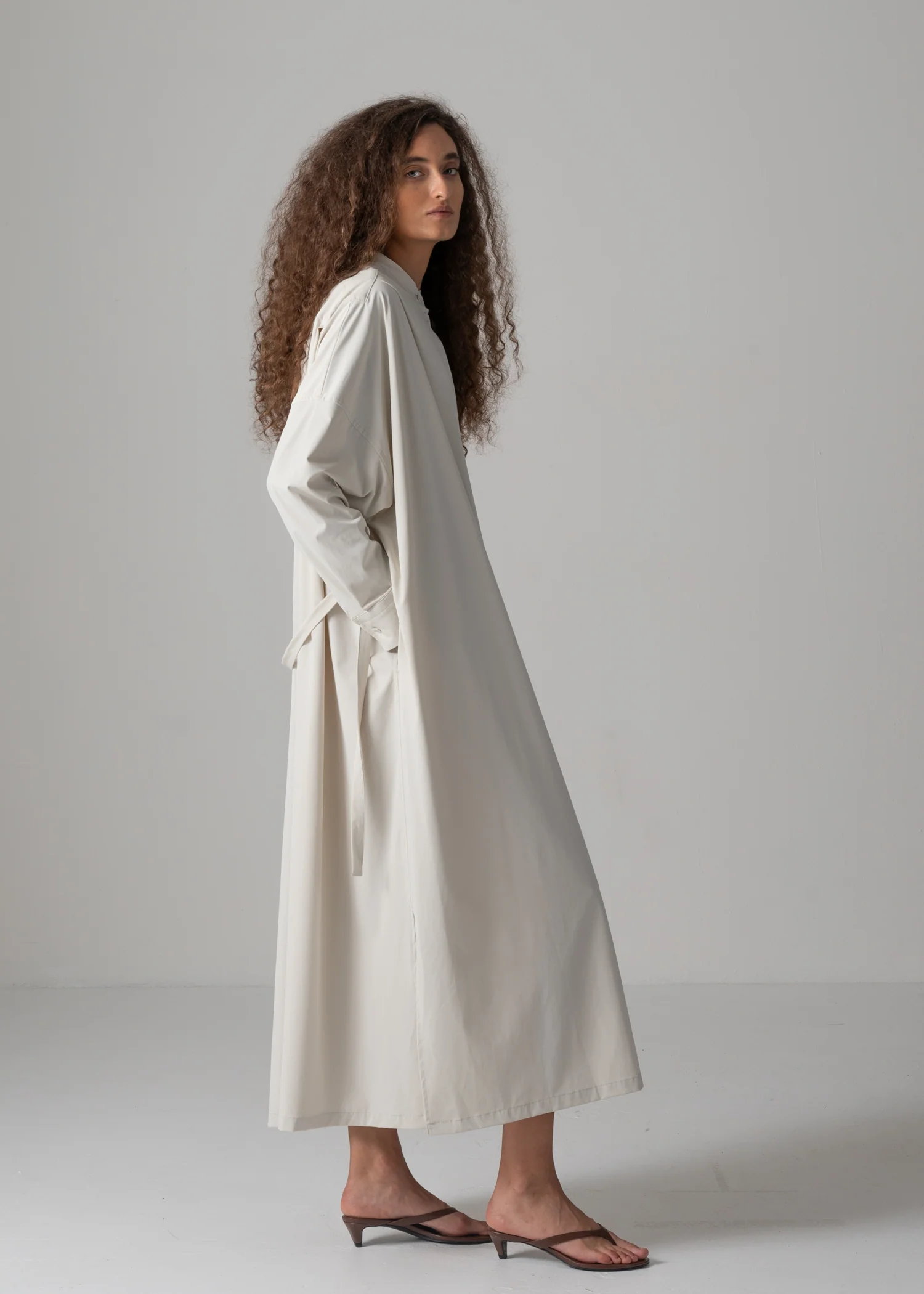 05 NELL DRESS / LUX TWILL STRETCH - C14 - Image 9