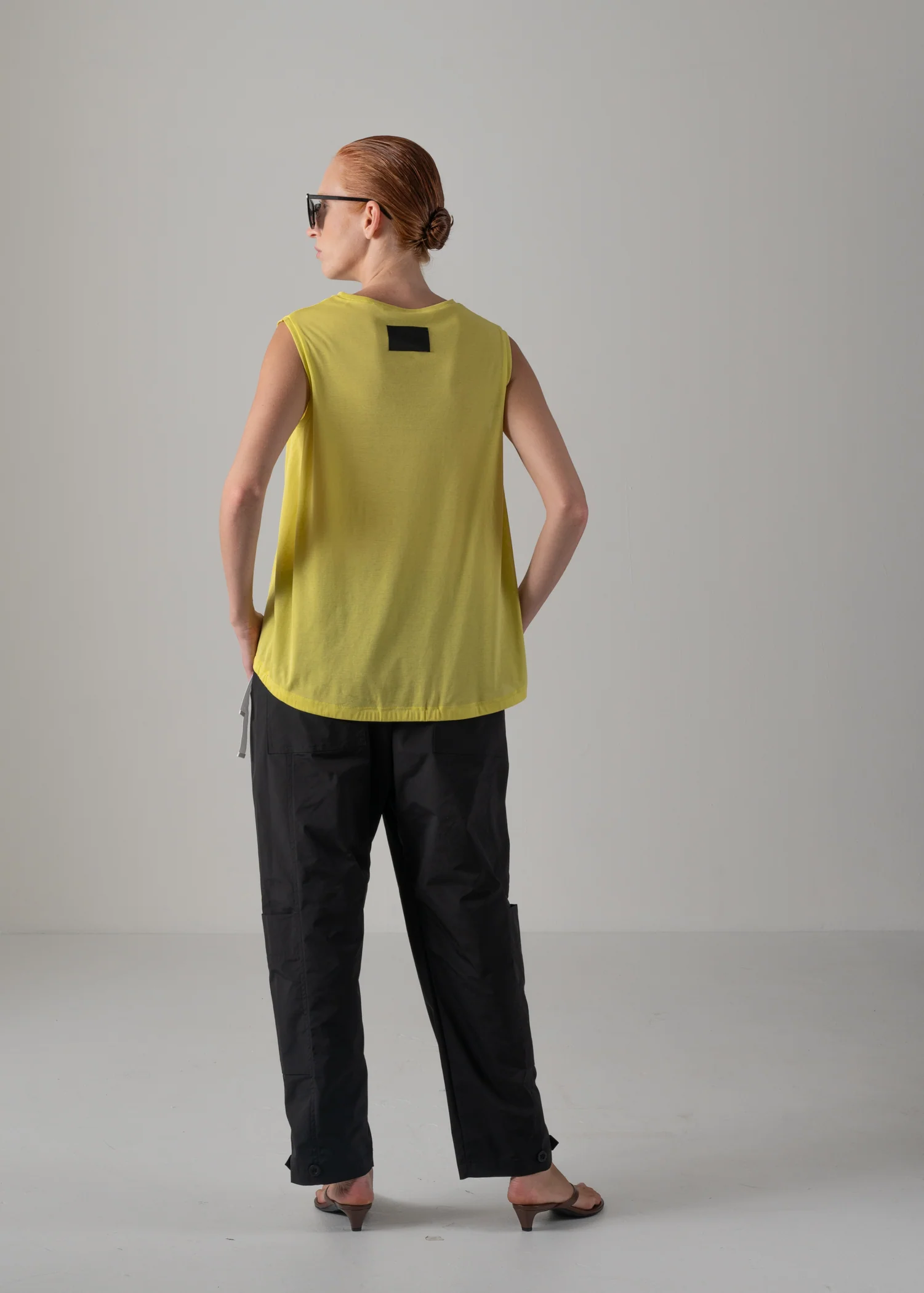09 NELLY SLEEVELESS TOP / SUPER LIGHT COTTON JERSEY - C14 - Image 6