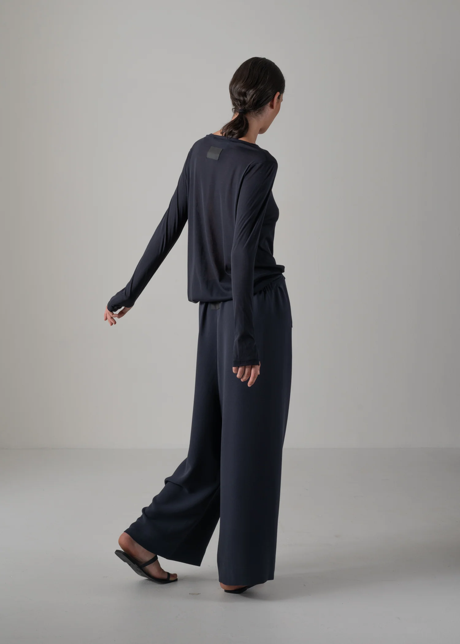 08 NIKA LONG SLEEVE TOP / SUPER LIGHT COTTON JERSEY - C14 - Image 11
