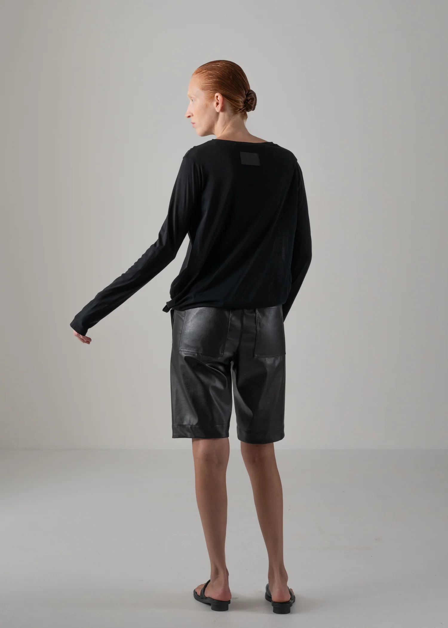 08 NIKA LONG SLEEVE TOP / SUPER LIGHT COTTON JERSEY - C14 - Image 15
