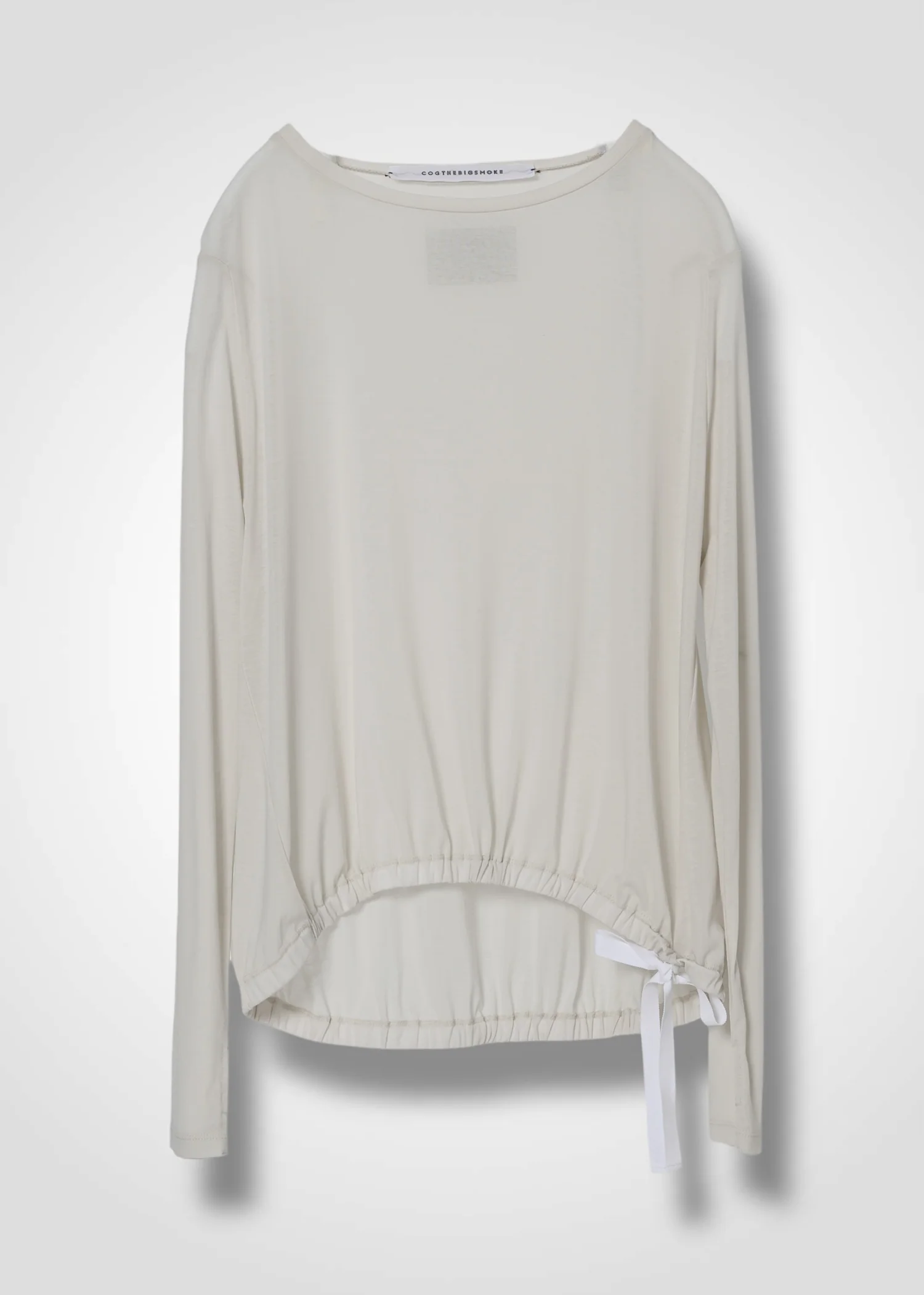 08 NIKA LONG SLEEVE TOP / SUPER LIGHT COTTON JERSEY - C14 - Image 17