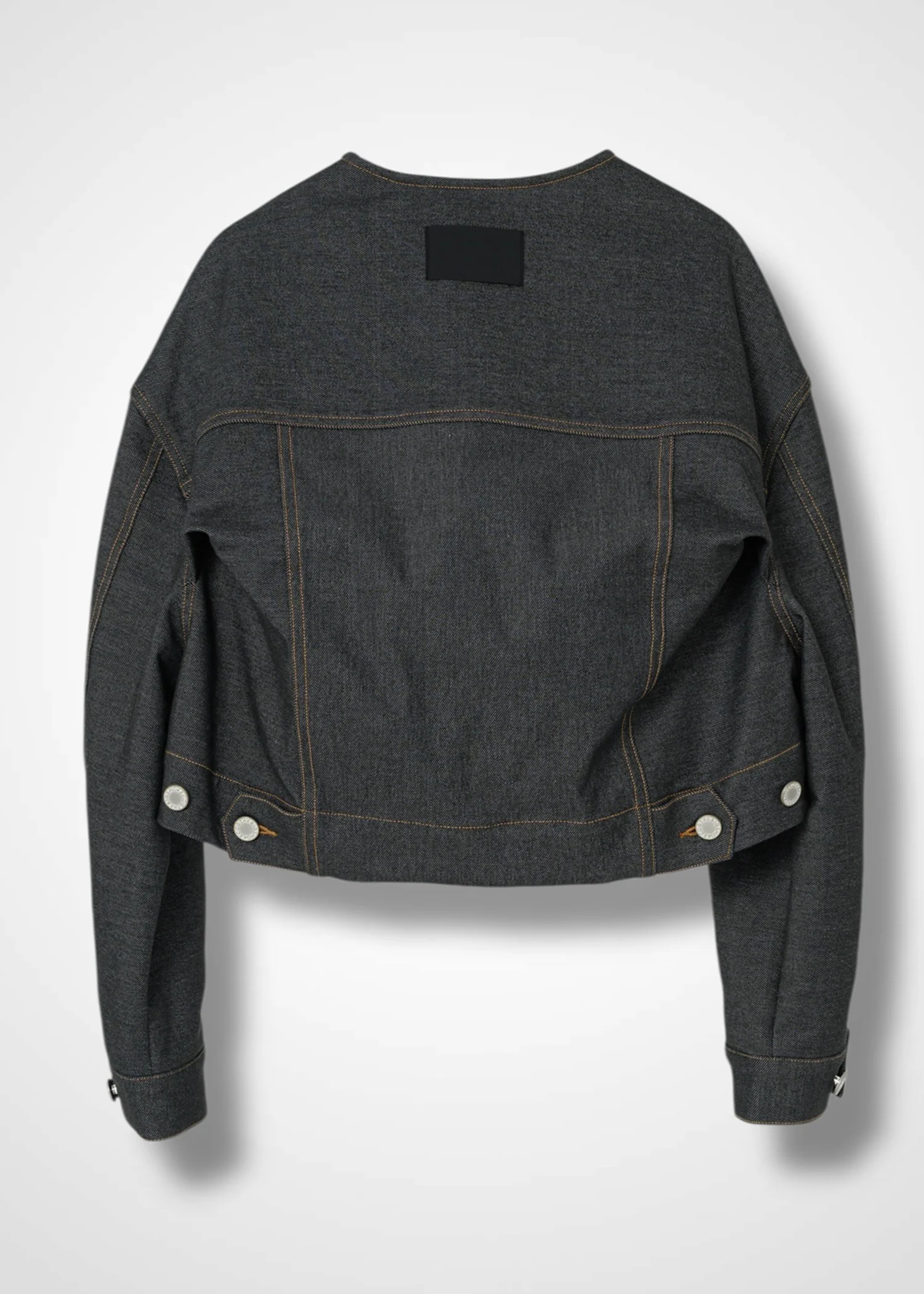 16 NIKKI COLLARLESS JACKET / HYPER DENIM JERSEY - C14 - Image 10