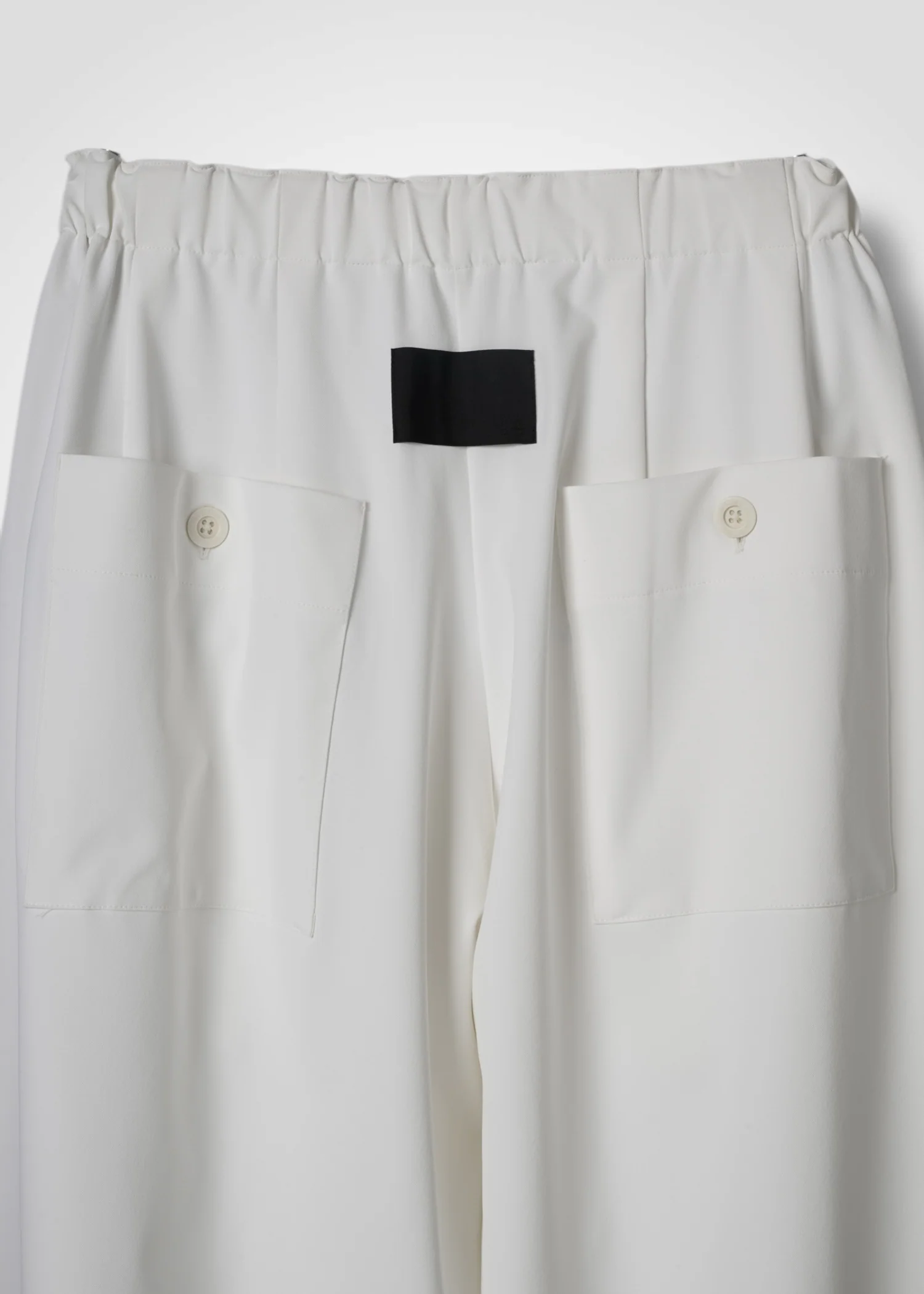 12 NIRVANA TUCKED HEM TROUSERS / OPAQUE TWILL - C14 - Image 17