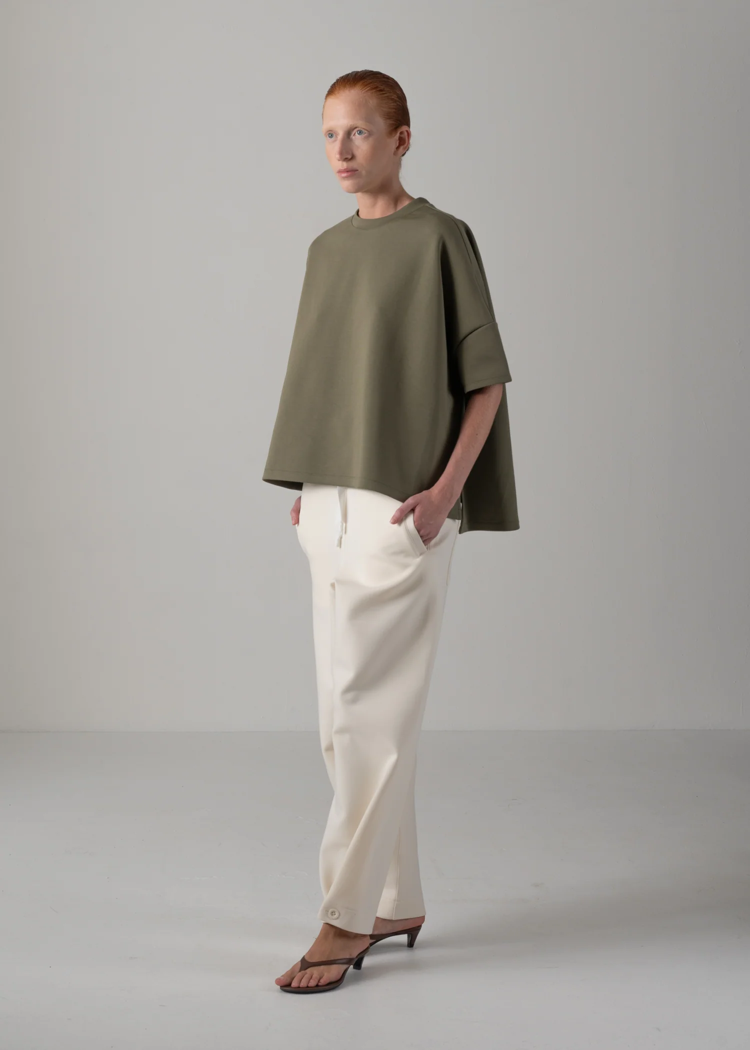 42 NOA T SHIRT / AIRY COTTON DOUBLE JERSEY - C14 - Image 10