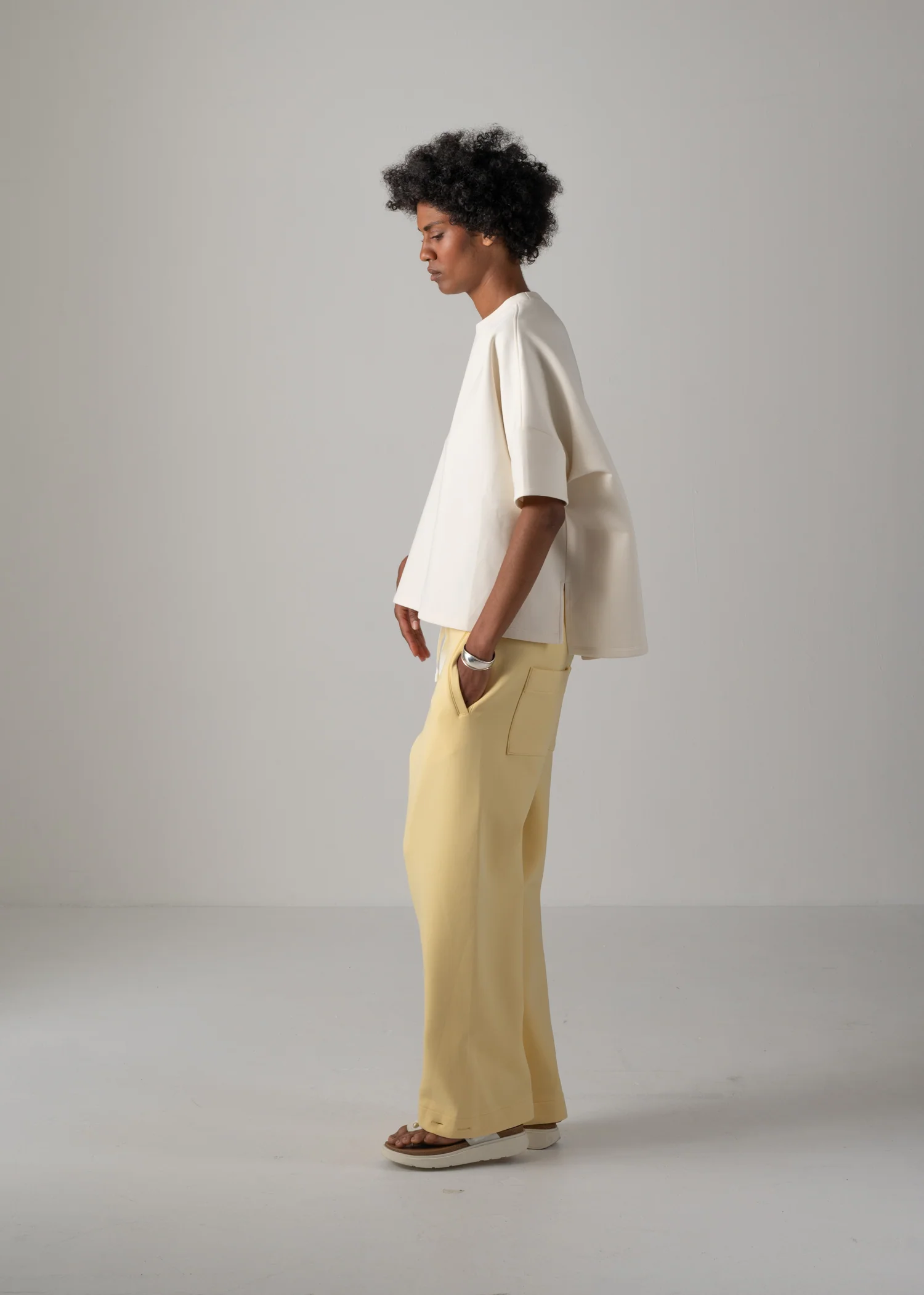 42 NOA T SHIRT / AIRY COTTON DOUBLE JERSEY - C14 - Image 2