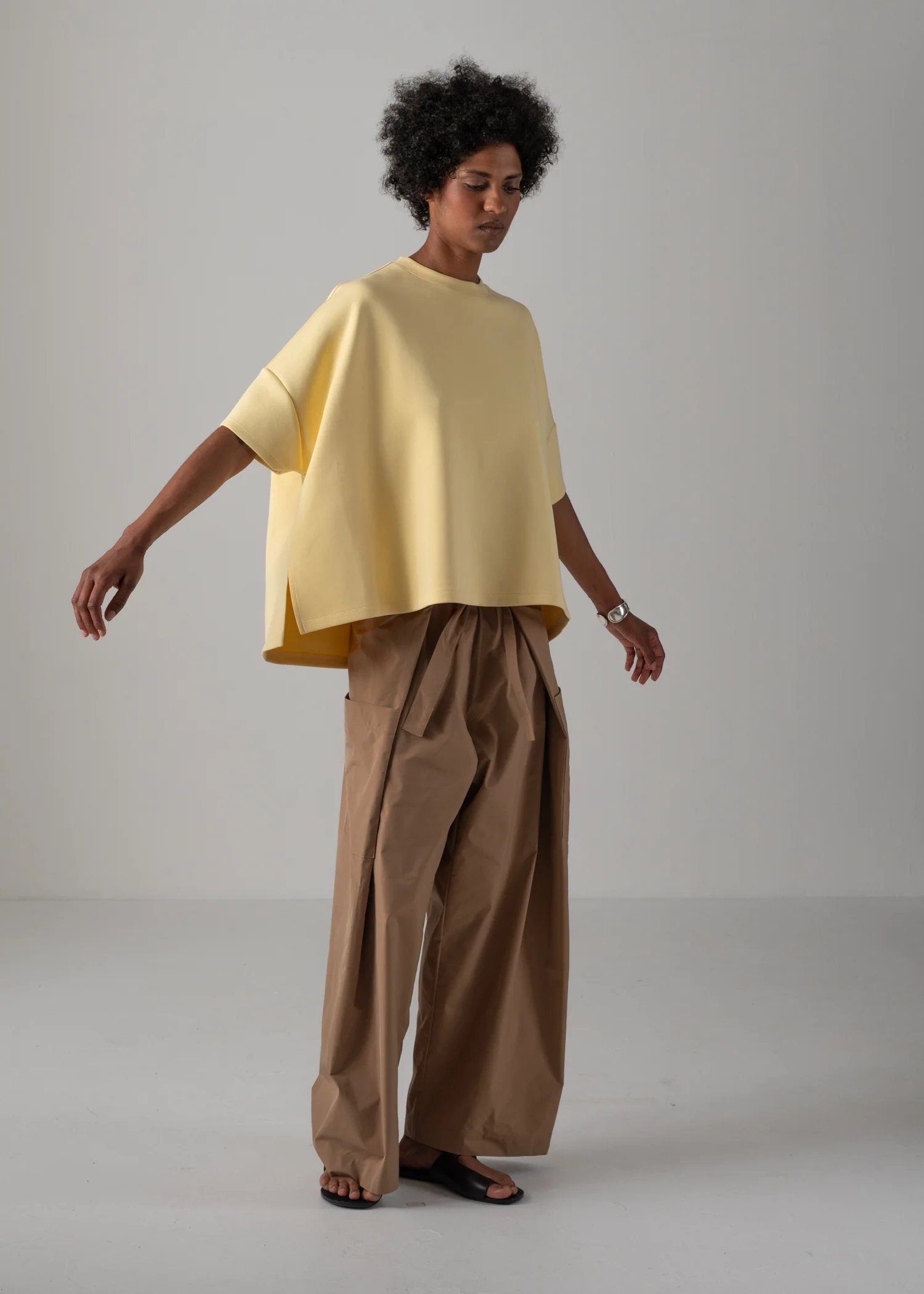 42 NOA T SHIRT / AIRY COTTON DOUBLE JERSEY - C14 - Image 5