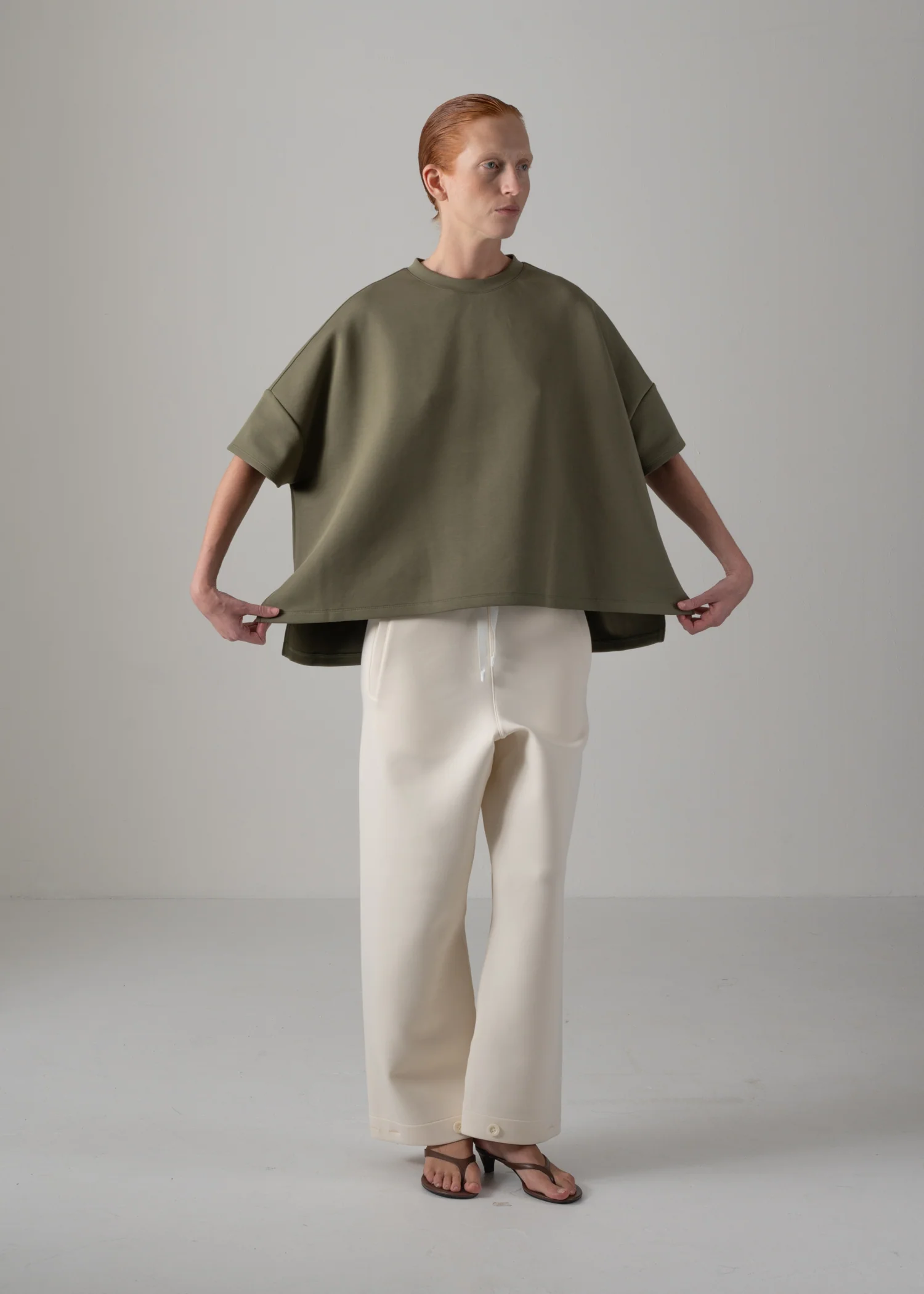 42 NOA T SHIRT / AIRY COTTON DOUBLE JERSEY - C14 - Image 9